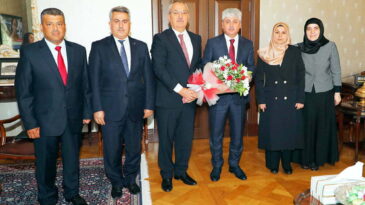 Vali Doğan’a,  Camiler ve  Din Görevlileri  Haftası Ziyareti
