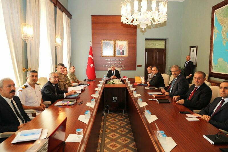 Üniversite Güvenlik Koordinasyon Toplantısı Yapıldı