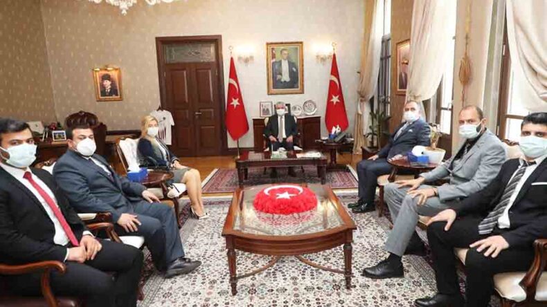 Hatay Barosu’ndan Vali Doğan’a Ziyaret