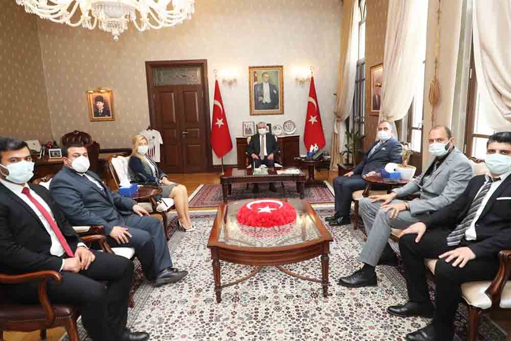 Hatay Barosu’ndan Vali Doğan’a Ziyaret