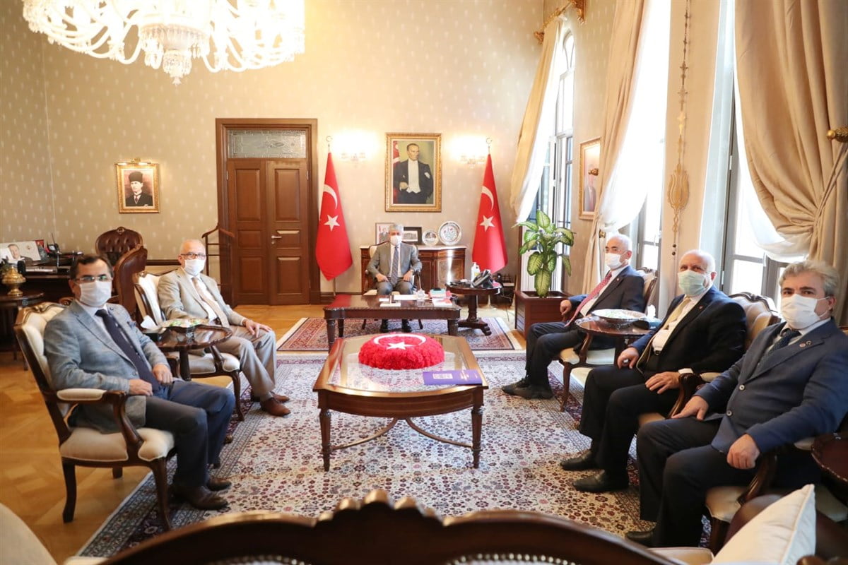 Hatay Birlik Vakfı’ndan Vali Doğan’a Ziyaret