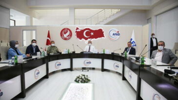 TÜRKİYE AFET MÜDAHALE PLANI TOPLANTISI YAPILDI