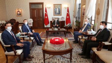 Vakıflar Genel Müdürü Ersoy’dan, Vali Doğan’a Ziyaret