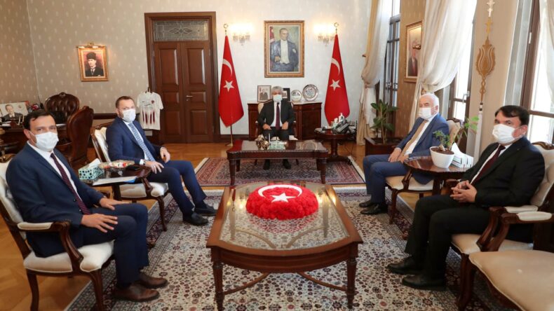 Vakıflar Genel Müdürü Ersoy’dan, Vali Doğan’a Ziyaret