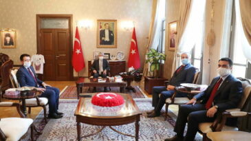 Vali Doğan, İlimize Yeni Atanan Kaymakamları Kabul Etti