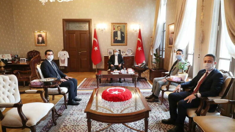 Vali Doğan Kaymakam Adaylarını Kabul Etti