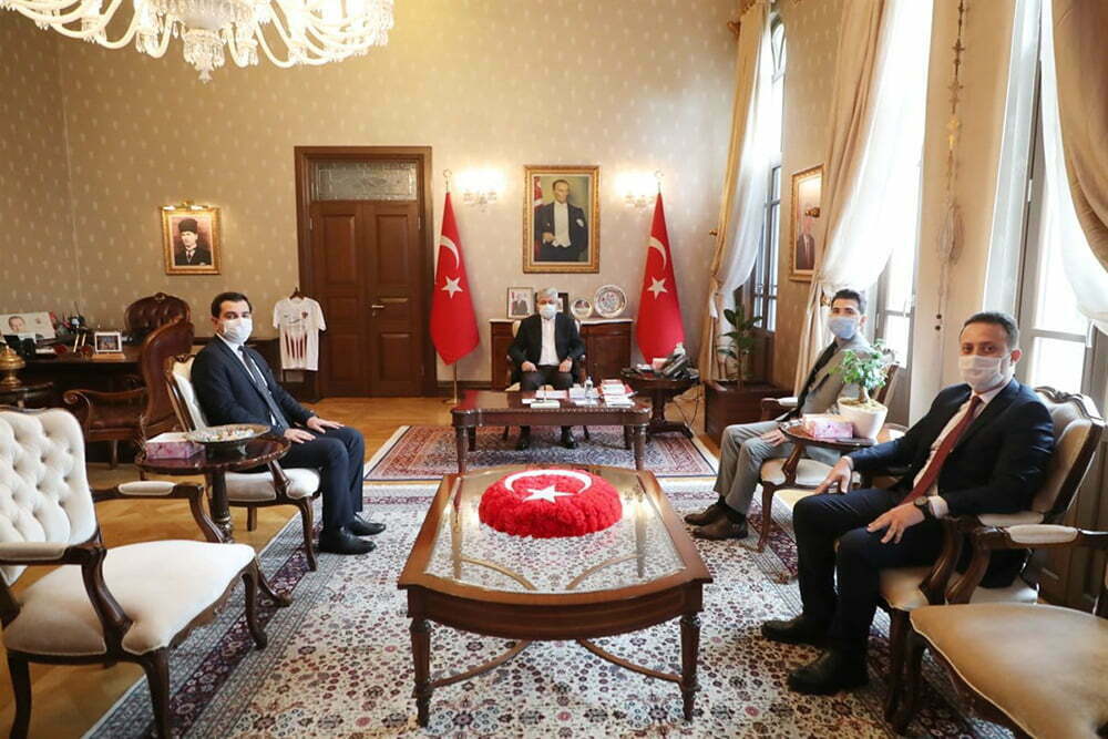 Vali Doğan Kaymakam Adaylarını Kabul Etti