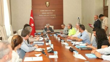 Trafik Değerlendirme Toplantısı Yapıldı