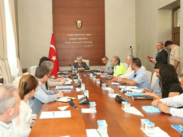 Trafik Değerlendirme Toplantısı Yapıldı