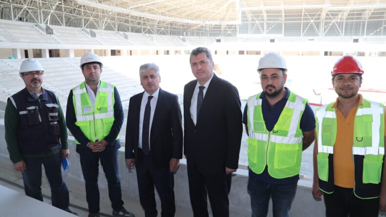 Vali Doğan’dan Stat İnşaatında İnceleme