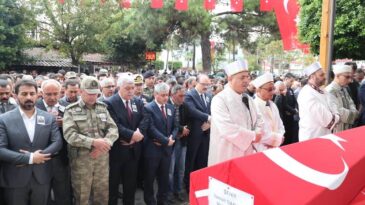 Dörtyol Şehit Evladını Uğurladı