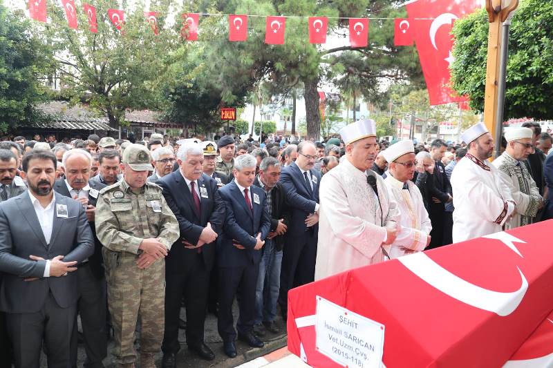 Dörtyol Şehit Evladını Uğurladı