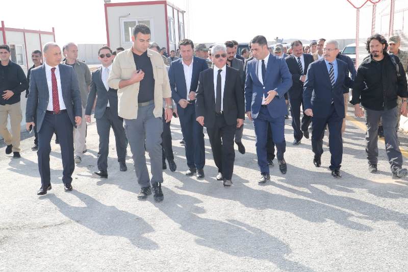 Vali Doğan Afrin’de İncelemelerde Bulundu