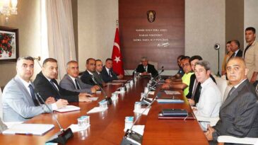 İl Merkezi Trafik Toplantısı Yapıldı