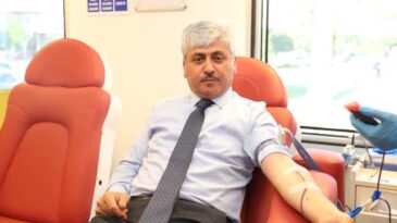 Vali Doğan, Kan Bağışı Kampanyasına Destek Verdi
