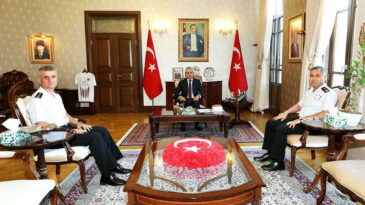 Adana Jandarma  Bölge Komutanı’ndan,  Vali Doğan’a Ziyaret