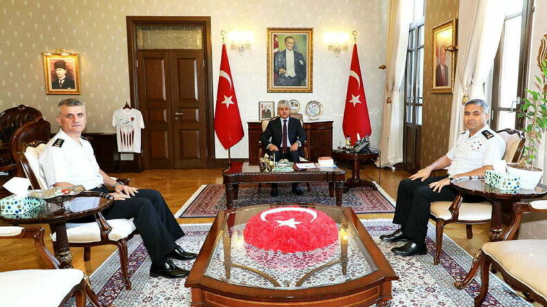 Adana Jandarma  Bölge Komutanı’ndan,  Vali Doğan’a Ziyaret