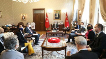 Vali Doğan AB Delegasyonu ’nu Kabul Etti