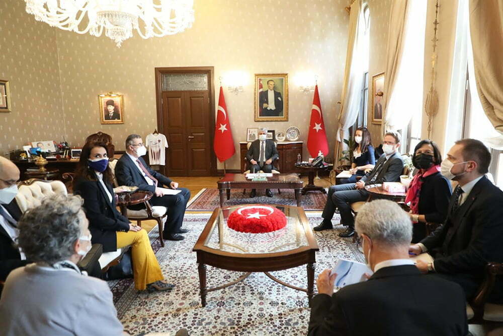 Vali Doğan AB Delegasyonu ’nu Kabul Etti
