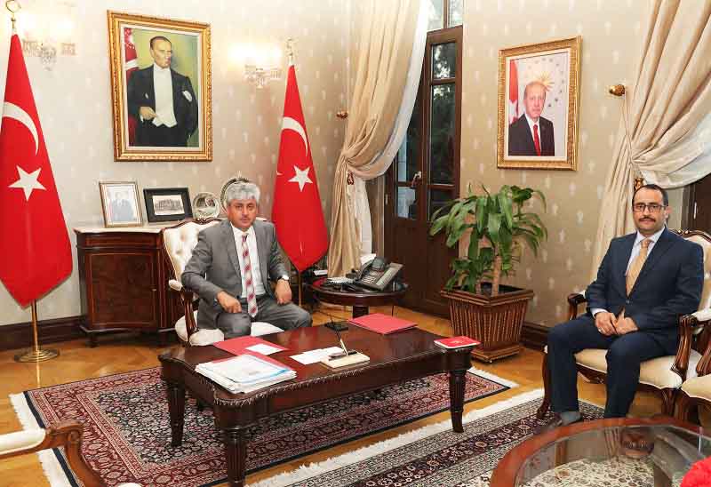 DR. HAMBOLAT’TAN VALİ DOĞAN’A ZİYARET