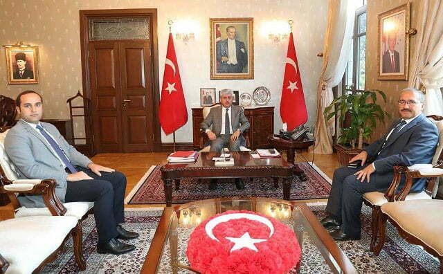Vali Doğan, Reyhanlı ve Yayladağı Kaymakamlarını Kabul Etti
