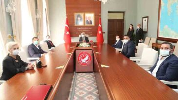 Türkiye Gaziler ve Şehit Aileleri Vakfı’ndan Vali Doğan’a Ziyaret