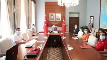 Yeni Hatay Stadyumu  Değerlendirme Toplantısı Yapıldı