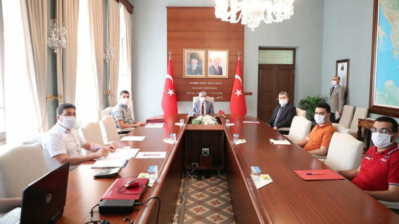 Yeni Hatay Stadyumu Değerlendirme Toplantısı Yapıldı