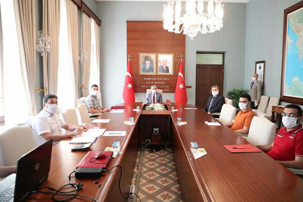 Yeni Hatay Stadyumu Değerlendirme Toplantısı Yapıldı