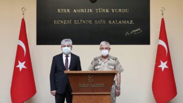 Jandarma Genel Komutanı Orgeneral Arif Çetin, Hatay’da