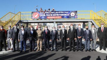 Çocuk Trafik Eğitim Parkının  Hizmete Alım Töreni Gerçekleştirildi