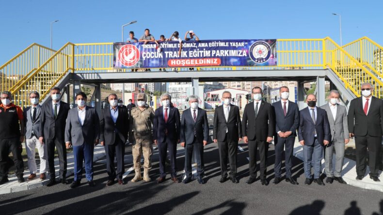 Çocuk Trafik Eğitim Parkının Hizmete Alım Töreni Gerçekleştirildi