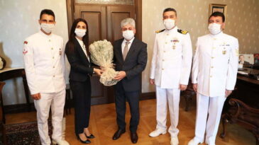 Sahil Güvenlik’ten Vali Doğan’a Ziyaret