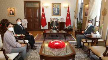 Vali Doğan’a, Ziyaret