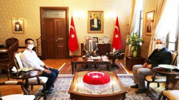 Vali Doğan’a Nezaket Ziyareti