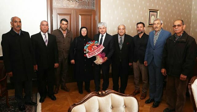 Vali Doğan, 11 Mayıs Şehitler Derneği’ni Kabul Etti
