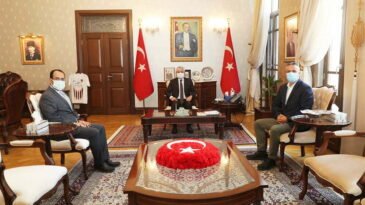 Bilim Kurulu Üyesi Tezer’den Vali Doğan’a Ziyaret