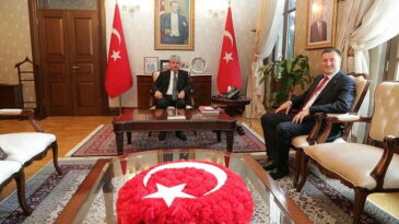 Başkan Savaş’tan Vali Doğan’a İade-i Ziyaret