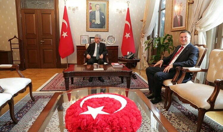 Başkan Savaş’tan Vali Doğan’a İade-i Ziyaret
