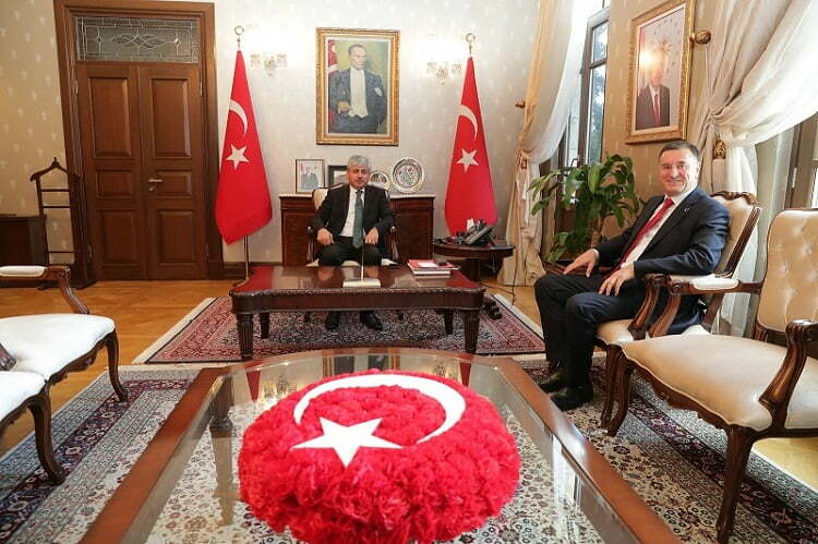 Başkan Savaş’tan Vali Doğan’a İade-i Ziyaret