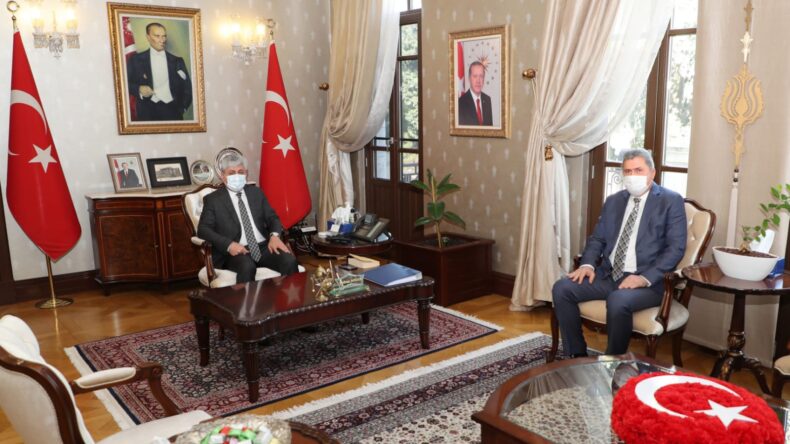 Vali Doğan’a, Veda Ziyareti