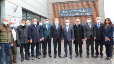 Vali Doğan, Arsuz’da Değerlendirme Toplantısı Yaptı