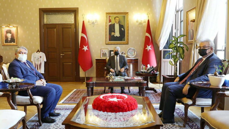 Vali Doğan, Korucular Daire Başkanı Özdemir’i Kabul Etti