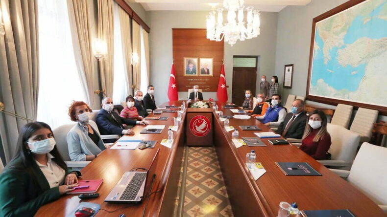 Vali Doğan Başkanlığında, İklim Değişikliği Değerlendirme Toplantısı Gerçekleştirildi