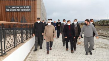 Vali Doğan, Arsuz’da İncelemelerde Bulundu