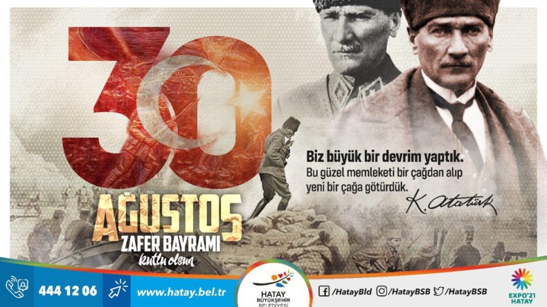 BAŞKAN SAVAŞ 30 AĞUSTOS ZAFER BAYRAMI’NI KUTLADI