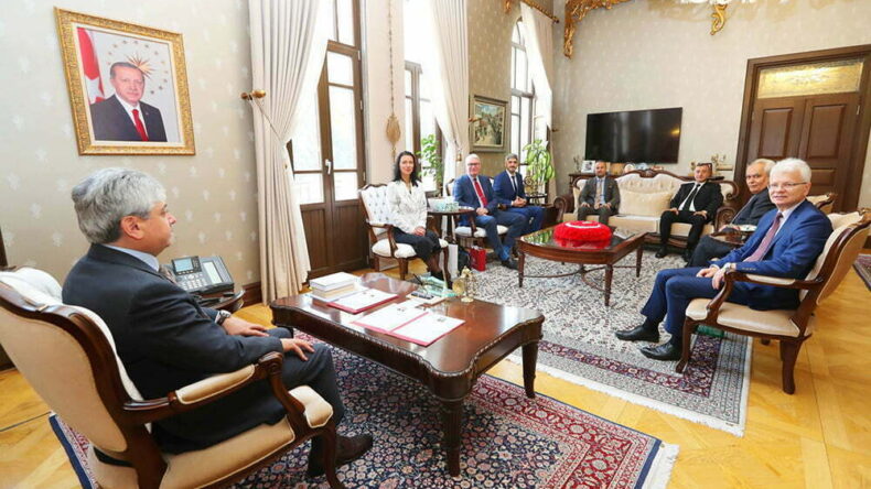 Vali Doğan, Büyükelçileri Makamında Kabul Etti