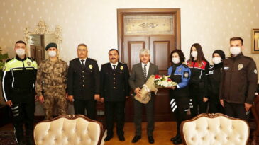 Emniyet Teşkilatı’ndan, Vali Doğan’a Ziyaret