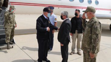 Milli Savunma Bakanı Hulisi Akar, Hatay’da