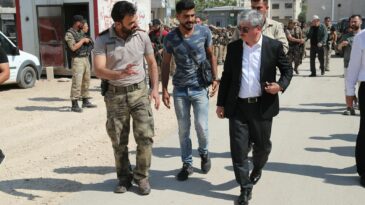 Vali Doğan Afrin’de İncelemelerde Bulundu